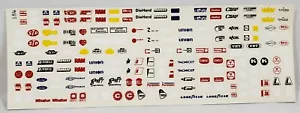 NASCAR Model Decals: Late 70's to Early 80's Individual Contingencies - Picture 1 of 1