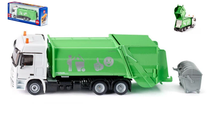 Camion Raccolta Rifiuti Solidi Urbani 1:50 Model SIKU - Immagine 1 di 1