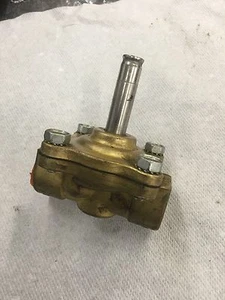 ASCO Brass 2 way 1/2" Solenoid Valve Used Machine Part J Shelf Fast Free Ship - Picture 1 of 4