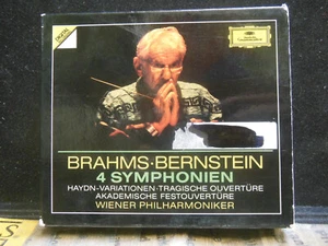 Brahms, Bernstein: 4 Symphonien Haydn-Variation, 4 CD Box Set w/ Art & Tracking - Picture 1 of 2