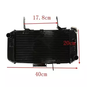 Motorcycle Aluminum Radiator Water Cooler For Suzuki DL650 DL 650 V-Strom 04-11 - Picture 1 of 7