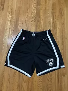 Brooklyn Nets Icon Edition Men's Nike NBA Swingman Shorts - Picture 1 of 4