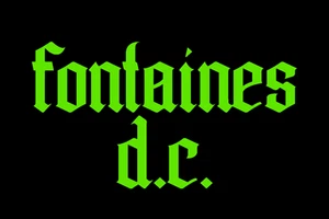 Custom Fontaines DC Flag Banner. 5ft x 3ft. Fontaines DC Gift, Free Delivery. - Picture 1 of 1
