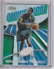 Michael Olowokandi 2002-03 Topps Finest Relic Shorts Refractor 244/250 Minnesota