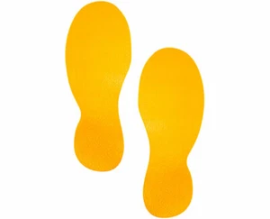 DURABLE Bodenmarkierung »Fuß«, gelb - Bild 1 von 1