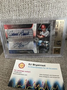 2004 Ultimate JOHNNY BENCH MIKE PIAZZA Dual Auto Signatures Card /25 Mets Reds - Picture 1 of 1
