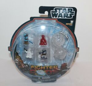 Star Wars Fighter Pods Series 1 Aayla Secura Royal Guard Figures Hasbro New 2012
