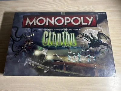 Monopoly Cthulhu Edition Board Game Sealed HP Lovecraft Horror Collector NEW! - Image 1 of 4