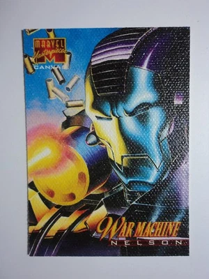 1995 MARVEL MASTERPIECES - CANVAS CARD - ( 22 OF 22 ) WAR MACHINE - Image 1 of 4