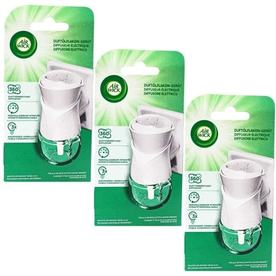 Air Wick Duftölflakon-Gerät, Duftstecker Für 19ml Nachfüllflakons (3er Pack) - Bild 1 von 3