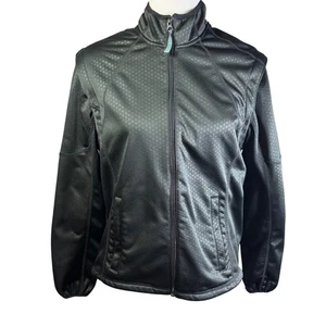 Axial Jacket Womens M Black Cycling Full Zip Long Sleeve Wind Blocker Thermal - Picture 1 of 8