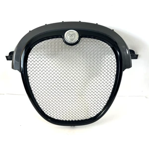 05-08 JAGUAR S-TYPE FRONT UPPER MESH GRILLE GRILL CHROME logo - Picture 1 of 9