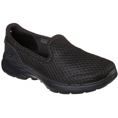 Skechers Go Walk 6 - Big Splash Black (N8) 124508/BBK Women's Slip On