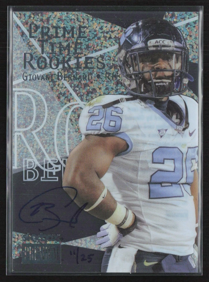 Giovani Bernard 2013 Skybox Premium Prime Time Rookies Auto /25 #PTR-3 - Image 1 of 2
