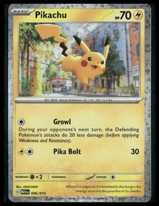 Pikachu #006/015 Holo McDonald's Promos 2023 VLP - Picture 1 of 2