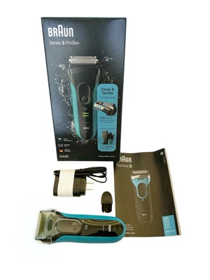 Maquinilla de afeitar Braun Electric Series 3 ProSkin 3040s recortadora en seco y húmedo Open Box Foto 1 de 3