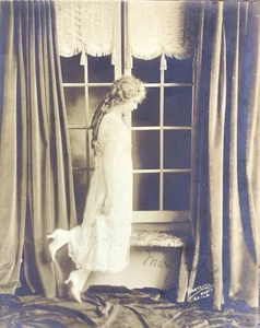 Mary Pickford vintage anni '20 autografo firmato 7,5x9,5 foto di Hartsook bella! - Foto 1 di 4