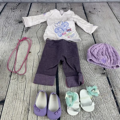 Lote de 7 accesorios conjunto muñeca American Girl Foto 1 de 4