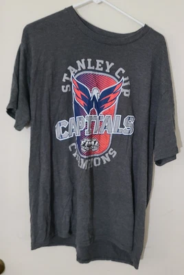 Camiseta Campeón Copa Stanley Washington Capitals XL Foto 1 de 3