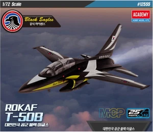 1/72 ROKAF T-50B Black Eagles Aircraft MCP Plastic Model Kit #12555 Academy - Picture 1 of 10