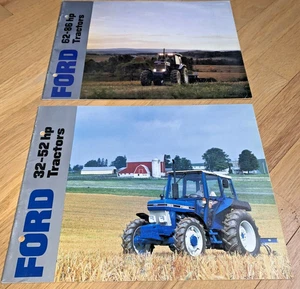 2 Vintage FORD TRACTOR Brochures - 32-52 hp Tractors / 62 - 86 hp Tractors - Picture 1 of 12