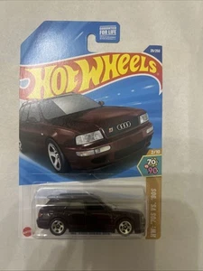 Hot Wheels - ‘94 AUDI AVANT RS2 - HW: ‘70s vs. ‘90s 2/10 - #29/250 - Burgundy - Picture 1 of 4