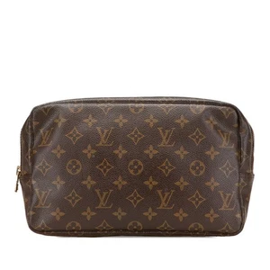 LOUIS VUITTON Monogram Truth Wallet 28 business bag clutch bag M47522【Used】 - Picture 1 of 13