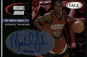 2000 SAGE #A28 Michael Jordan Autographs #/999 - Picture 1 of 2