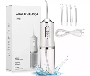Idropulsore Dentale Elettrico Portatile Irrigatore Orale Per Cura Denti - Foto 1 di 4