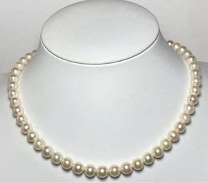 T2117 Collana di perle Akoya 75-80mm Giappone importazione rara - Foto 1 di 4