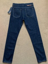 Stella McCartney Men's Slim Fit Dark Blue Jeans, Size W29", L32", RRP£250