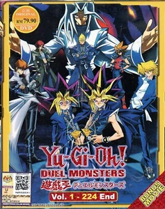 Anime DVD Yu-Gi-Oh! Duel Monsters Vol.1-224 End + Movie English Subtitle - Picture 1 of 2
