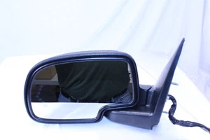 Chevy '03-'07 12" Stock Side Door Heated Mirror Left Black Fits 1500 2500 3500 - Picture 1 of 9