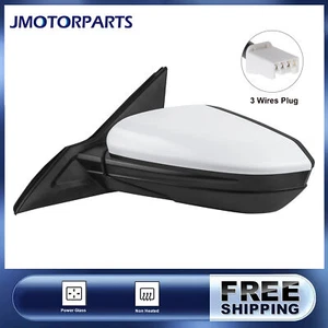 1PC Driver Side Power Glass Mirror For 2016-2020 Honda Civic 3 Wires Manual Fold - Picture 1 of 8