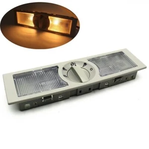 Grey Interior Dome Reading Light for VW Jetta Polo 9N 6R TOURAN TRANSPORTER - Picture 1 of 6