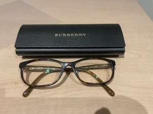 BURBERRY UNISEX EYEGLASSES PLASTIC FRAME B 2180 3506 54-16-140 + CASE - Picture 1 of 9