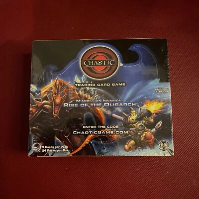 Chaotic TCG Rise of the Oligarch First Edition Factory Sealed Booster Box 1st Ed - Image 1 of 4