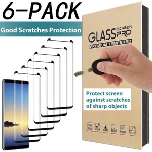 Protector de pantalla de vidrio templado amigable con la funda para Samsung Galaxy Note 8 / Note 9 - Imagen 1 de 16