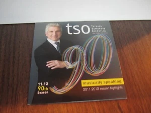 Toronto Symphony Orchestra 90th Season Highlights 2011-2012 Oundjian CD TSO - Picture 1 of 2