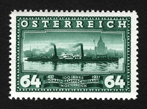 OPC 1937 Austria 64g SS Maria Anna Sc#384 MNH 42308 Cover