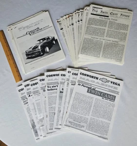 Cosworth Vega LOT of 9 - 1999-2000 *AND* Twin Cam Times - Lot of 12 - 1995-1996 - Picture 1 of 13