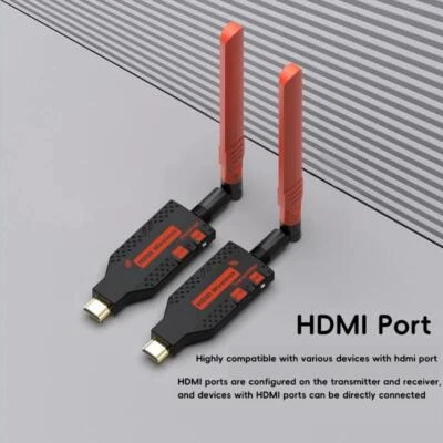 5.8G 1080P 150M Wireless HDMI Video Transmitter Receiver Extender - Image 1 of 4