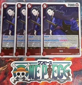 4x One Piece EB01-002 R Izo - English - Playset - TCG - Picture 1 of 1