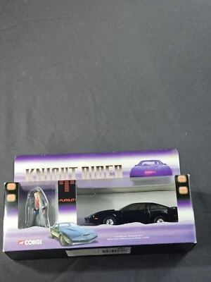 NEW Corgi 1/36 Scale CC05601 - Pontiac Trans Am KITT & Figure - Knight Rider - Image 1 of 4