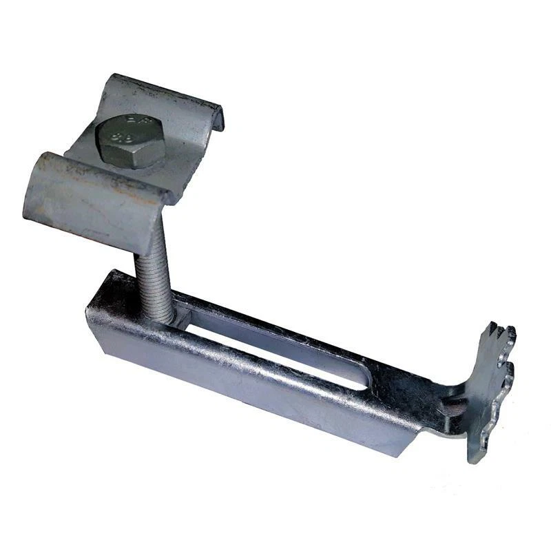 Gitterrostsicherung Halteklammer mit Agraffe für Gitterrost 30x30 feuerverzinkt - Bild 1 von 1