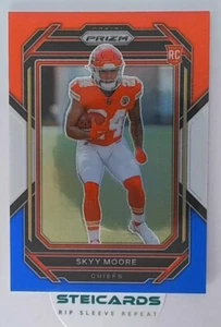 Sky Moore 2022 Panini Prizm Rookie Red white Blue Prizm RC #331 KC Chiefs - Picture 1 of 2