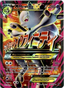 M Mewtwo EX (160 Full Art) 160/162 Breakthrough Holo LP - Picture 1 of 4