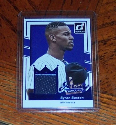 Byron Buxton 2016 Panini Donruss Jersey Kings #JK-BB Relic Twins - Image 1 of 3