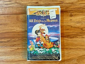 All Dogs Go to Heaven VHS, 1989 MGM Factory Sealed - Picture 1 of 2