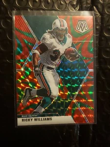 Ricky Williams 2020 Mosaic Gold Reactive Prizm SP Dolphins Saints  - Picture 1 of 12